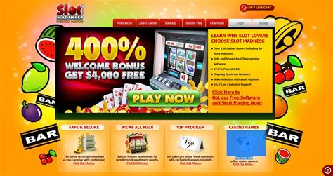  slotmadness online casino